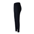 Pantalon de yoga noir à taille haute avec contrôle du ventre et tissu extensible - S / Gris Graphite