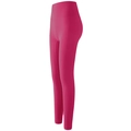 High waist rose red yoga leggings with lifting effect for gym and running workouts - M / Begonia Red