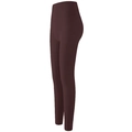 Leggings de yoga de cintura alta con efecto push-up en marrón oscuro para fitness - S / Púrpura Oscuro
