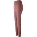 Leggings de yoga taille haute vieux rose avec large ceinture côtelée gainante - S / Rose