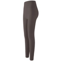 High-waisted charcoal yoga leggings for women with seamless body-sculpting fabric - S / Ink Grey