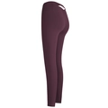 Deep purple high waisted yoga pants with criss-cross cutout and scrunch butt lifting effect - Smoky Purple