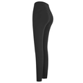 Schwarze Yoga-Leggings mit hoher Taille, Seitentaschen und Push-up-Effekt am Gesäß - S / Schwarz