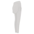 Gonna-leggings sportiva 2 in 1 bianca a vita alta con dettagli laterali a coulisse - Avorio