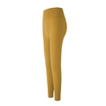 Legging de yoga jaune gingembre à taille haute pour femmes avec effet galbant fessier - S / Jaune Citron