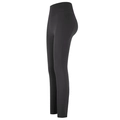 Detailansicht der Yoga-Leggings mit hoher Taille, praktischen Seitentaschen und Stretch - S / Graphitgrau