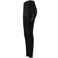Mallas de yoga negras de talle alto con estampado lateral y detalles de malla transpirable - S / Negro