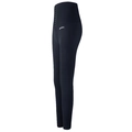Pantaloni yoga neri a vita alta con chiusura a gancio per controllo addominale - Nero