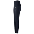 Schwarze Damen Yoga-Hose mit hoher Taille und Bauchweg-Effekt durch vordere Hakenverschlüsse - S / Schwarz