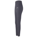 Damen Yoga-Leggings in Dunkelgrau mit hoher Taille, Taillenmieder und Rippstoff - S / Grauviolett