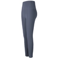 Pantalones de yoga sin costuras de cintura alta en azul polvoriento con control de abdomen - S / Azul Marino