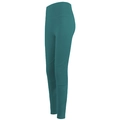 Leggings yoga a vita alta verde scuro con effetto push-up e cuciture ergonomiche curve - S / Verde Lago