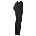 Schwarze Damen Yoga-Hose mit hoher Taille, Cross-Back-Design und modischen Ausschnitten - S / Schwarz