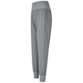 Pantalon de yoga ample pour femme à taille haute avec ceinture large et poignets gris - Gris