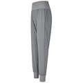 Dark grey loose fit yoga joggers with high waist tummy control and side pockets - S / Gray