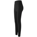 Schwarze Yoga-Leggings mit hoher Taille, Bauchkontrolle und Pfirsich-Lift-Effekt - S / Schwarz (Fleece gefüttert)