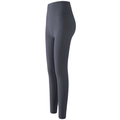 Hoch taillierte Peach-Lift-Yogaleggings in Dunkelgrau mit breitem Bauchkontrollbund - S / Graublau (Fleece Gefüttert)