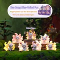 Leuchtende Huarong Neunschwänzige Fuchs Blind Box Figuren im glühenden Zauberwald - Komplettes Box Set