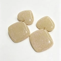 2604120 Heart-shaped Square Patchwork Earrings