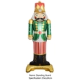 Standing Nutcracker soldier foil balloon for Christmas decor, 55x124cm size - Standing Nutcracker Guard