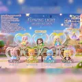 Figurines de panda en résine avec lumières LED colorées pour décoration de bureau chic - M447 Flowing Light Heart Island Box 6 / Coffret Complet