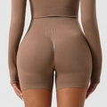 Booty Lifting Shorts (Brown)