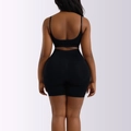 Black Top And Tight Shorts (33156+31428)