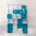 Blue & Clear Square 24PCS 310g