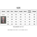 Size chart for the printed casual two-piece set including bust, waist and length details - S / Rainbow