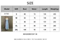 Size chart for Bohemian print V-neck maxi dress with measurements and weight specifications - S / Dresses / Blue