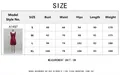 Detailed size chart for printed sexy strapless dress showing S-XL measurements in cm - S / Multicolor Tie-Dye