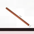 Ebony wood rolling pin with 50cm length and 3.5cm diameter for home kitchen baking - 【rounded And Thickened At Both Ends】50*3.5cm / Natural Wood Color [no Wax No Pigment]
