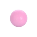 Pink harmony ball chime pendant for maternity necklace, 16mm smooth matte pregnancy jewelry - Deep Pink