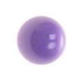 Detail view of a 16mm polished purple bola ball chime for pregnancy necklaces - Purple