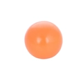Pregnancy necklace chime ball in bright orange glossy finish, 16mm decorative bell - Orange