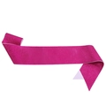 Rose red glitter party sash made of premium fabric with a sparkling finish - Rose Red