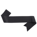 Sparkling black glitter sash made of flexible fabric for party events and ceremonies - Black