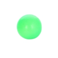Vibrant lime green 16mm pregnancy chime ball with a smooth reflective finish - Fluorescent Green
