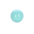 Light blue 16mm musical chime ball for pregnancy necklace with a smooth glossy finish - Grass Green