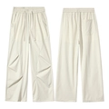Pantaloni parachute uomo bianco crema ad asciugatura rapida con coulisse elastica - 3XL / Albicocca Beige