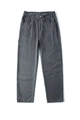 Pantaloni cargo grigio antracite con vita elastica e ampie tasche laterali - 3XL / grigio scuro