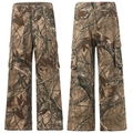Pantalón cargo de exterior con camuflaje de hojas y bolsillos laterales grandes - S / Camouflage
