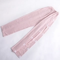 Pink checkered nursing trousers with Velcro side openings for easy wear and care - Women's Pink Gingham Pants