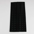 Extension de gaine amincissante avec crochets métalliques noirs pour ajustement corset - Style Court / Noir