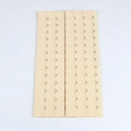 Extension beige à 14 rangées d'agrafes pour gaine amincissante et corset - Style Court / Chair