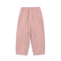 Pantaloni a gamba larga rosa chiaro con vita elastica a coulisse e cuciture a pannelli - XS / Rosa