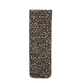 Classic leopard print fashion scarf made of soft velvet fabric with fine edge stitching - Leopard Coffee
