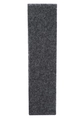 Premium dark grey wool knit neck warmer scarf with soft textured fabric for women - 155*18cm / Dark Gray