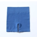 Pantaloncini da yoga a coste senza cuciture blu zaffiro con vita alta a compressione - M / Pantaloncini blu