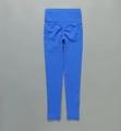 Seamless bright blue high-waisted yoga leggings with scrunch butt lifting design - G9510 Blue Trousers / S